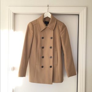Judith & Charles Camel Peacoat